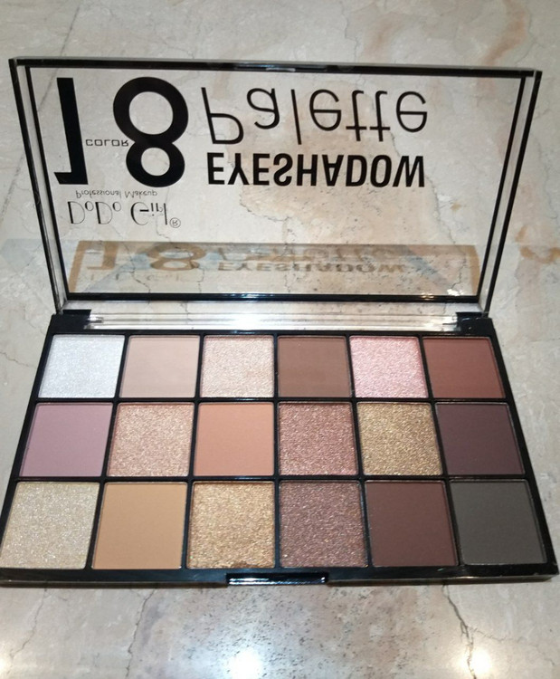 پالت سایه چشم دودو گرل مدل 0۱