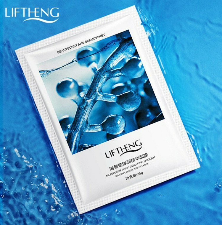 ماسک ورقه ای انگور دریایی لیفتینگ