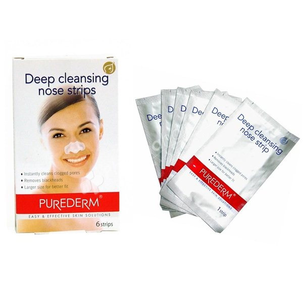 چسب پاک کننده بینی پیوردرم مدل Deep Cleansing بسته 6 عددی