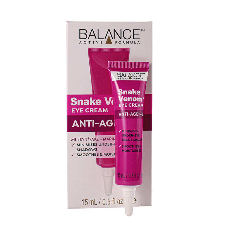 کرم دور چشم بالانس حاوی سم مار