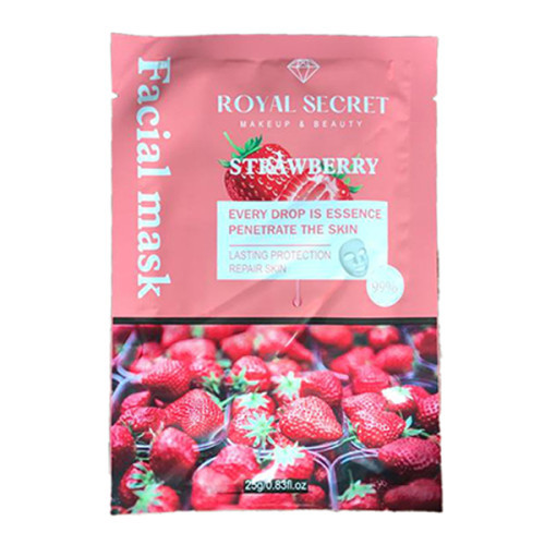 ماسک ورقه ای توت فرنگی رویال سکرت ۲۵ گرمی