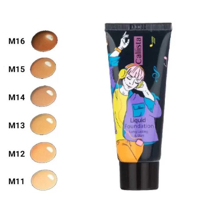 کرم پودر مات کالیستا مدل Long Lasting