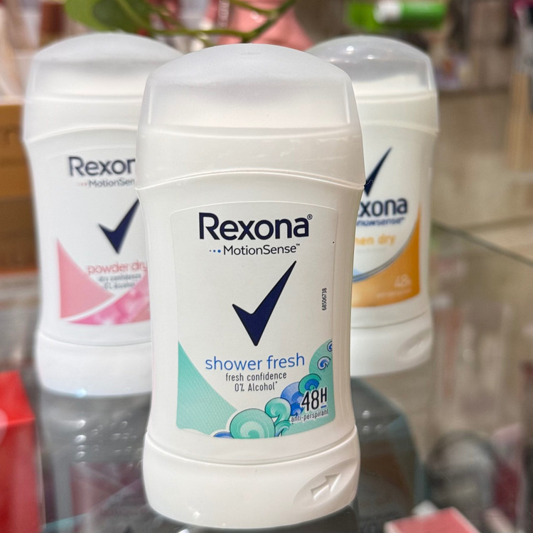 استیک دئودورانت ضد تعریق زنانه رکسونا مدل SHOWER FRESH حجم ۴۰ گرمی اورجینال