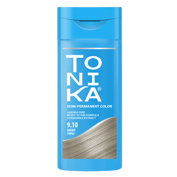 شامپو رنگ تونیکا Tohnika شماره 9.10 بلوند دودی حجم 150 میل اورجینال