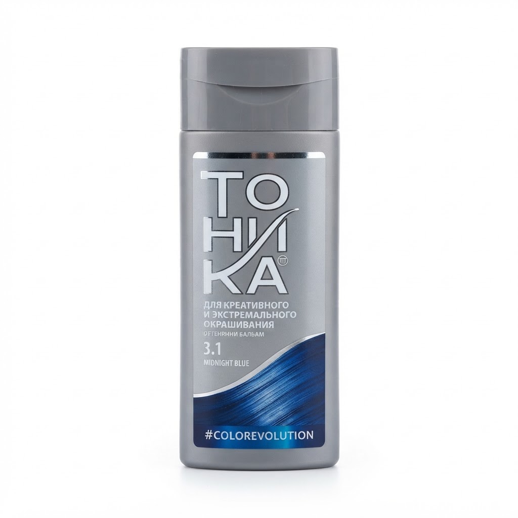 شامپو رنگ تونیکا 3.1 سرمه‌ای 150ml